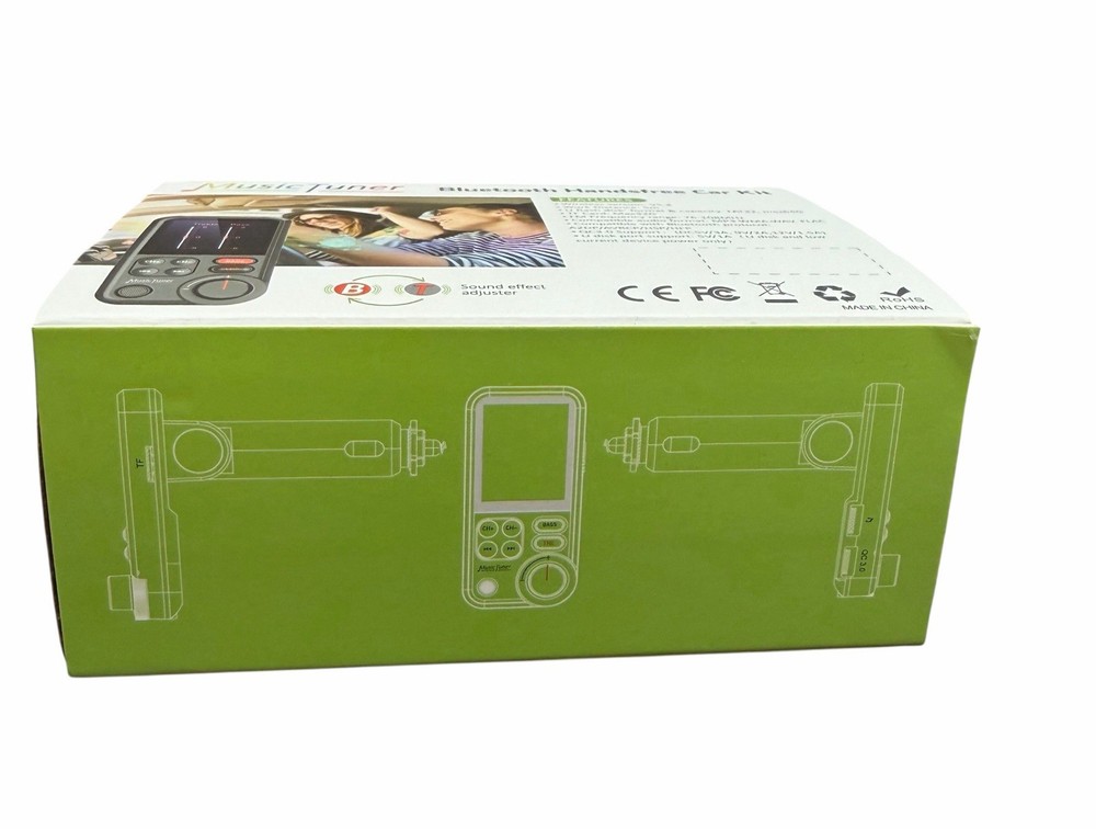 Car Bluetooth 5.0 FM Transmitter PD Type-C Dual USB Handsfree Player Charger