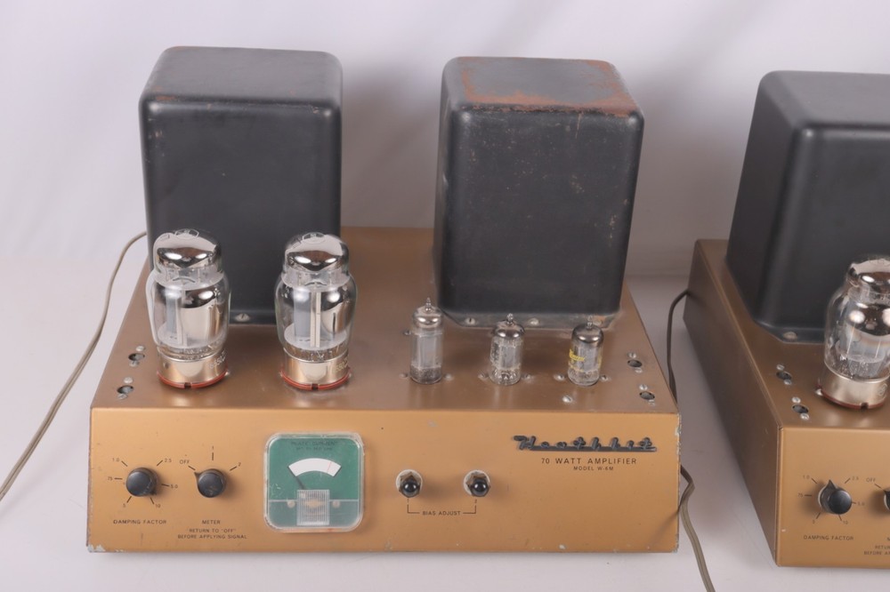 Heathkit W-6M Pair Mono Block Amplifiers