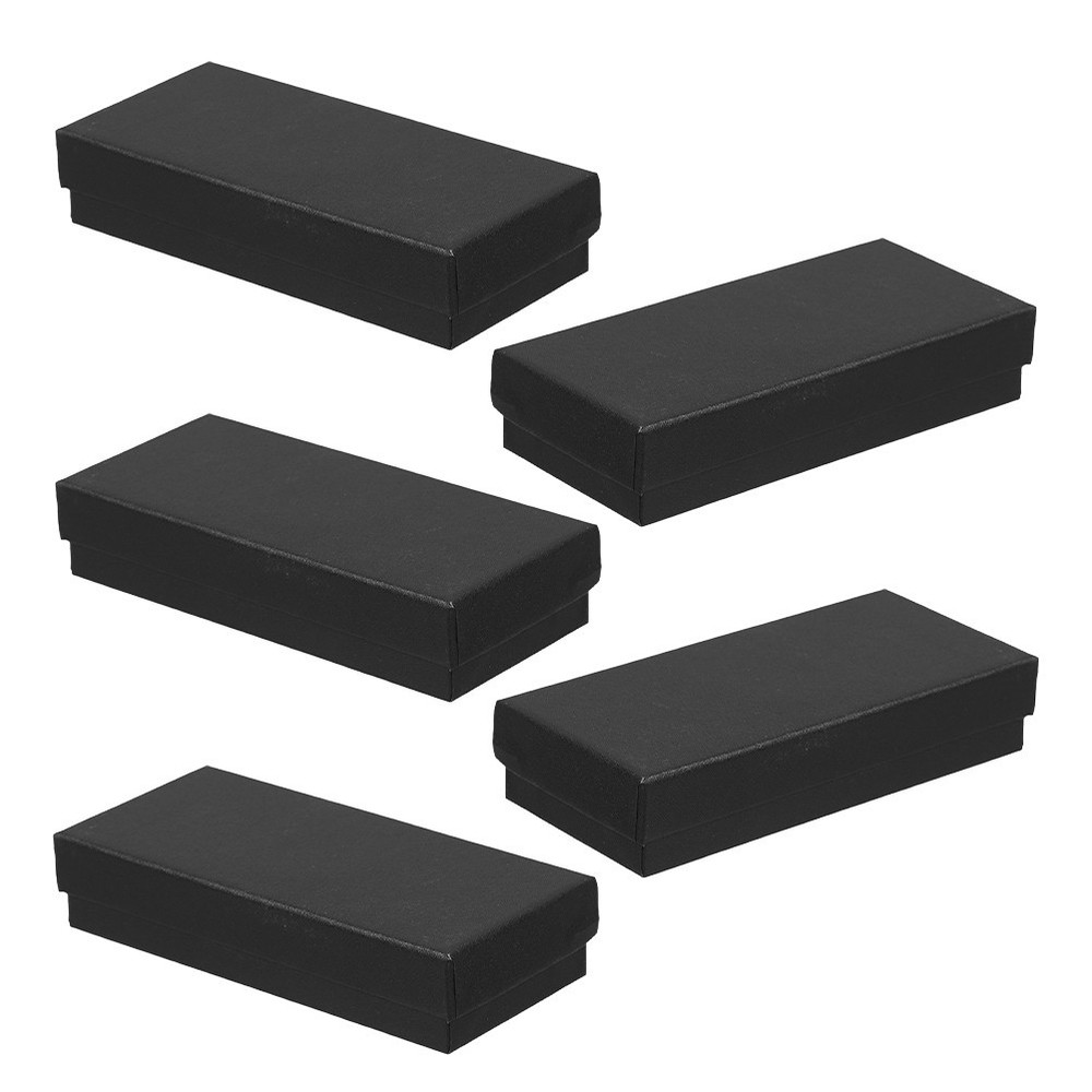 5 Pcs Presentation Boxes for Watches Holder Men Single Display Case