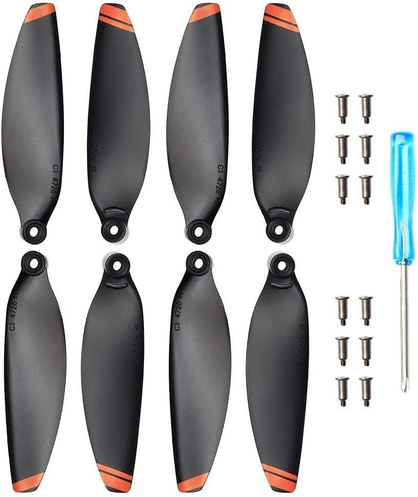 Compact 24 Pcs Replacement Props for DJI Mini SE/Mini 4K, Quick Installation