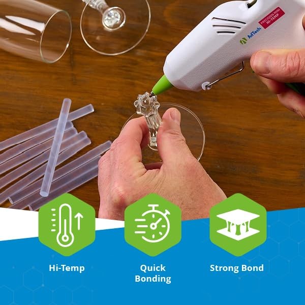 Hot Glue Sticks 4" Mini Size, Clear, 30 Sticks