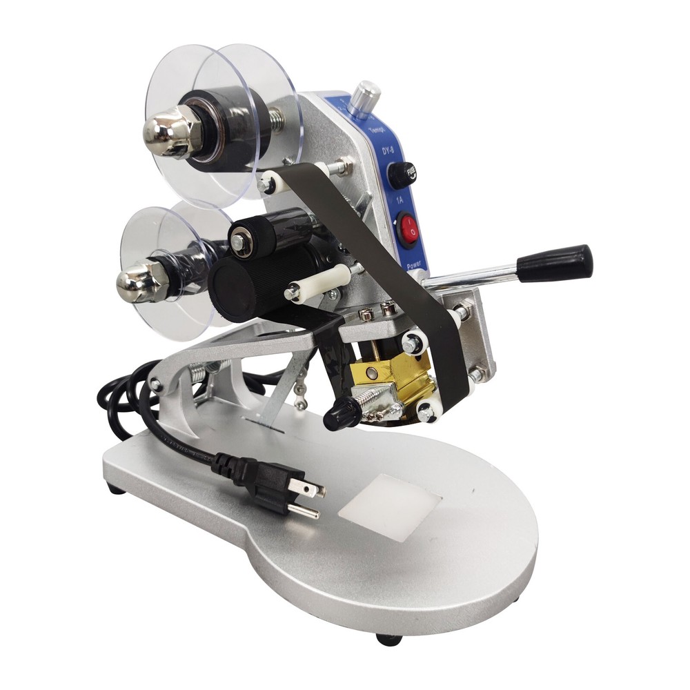 Manual Ribbon Coding Date Batch Character Hot Stamping Coding Printer Machine