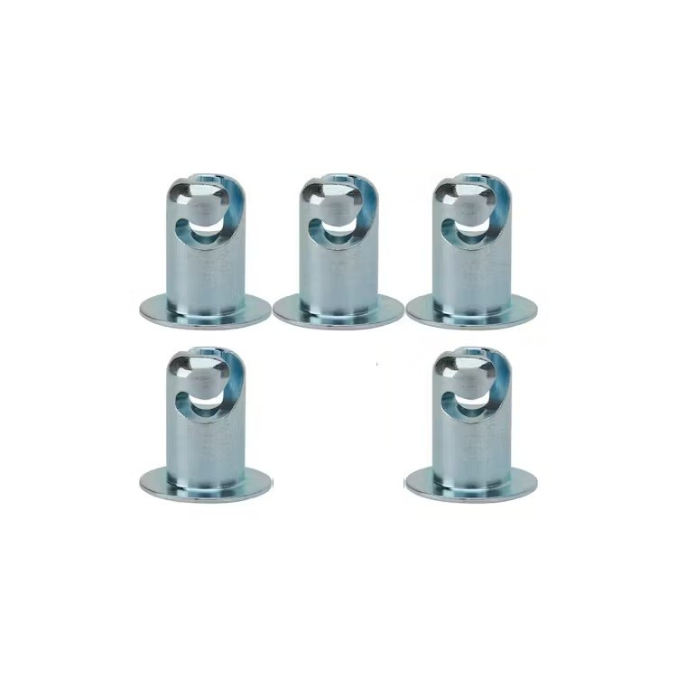 Steel Oval Head Quarter Turn Fasteners, .500 Inch Grip 5 Pack - NEW - IMCA USRA