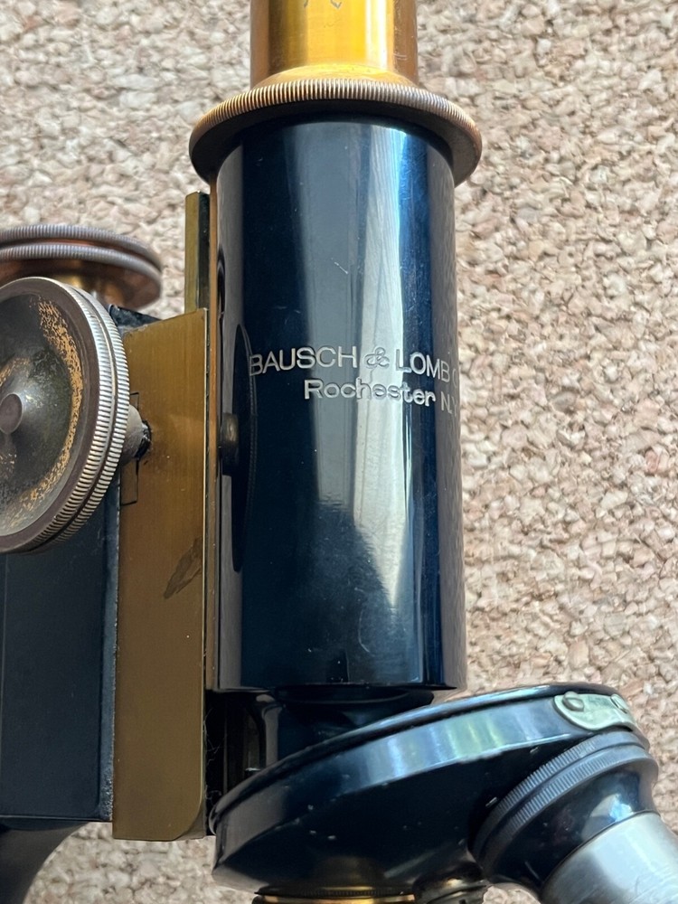Vintage 1926 Bausch & Lomb Microscope