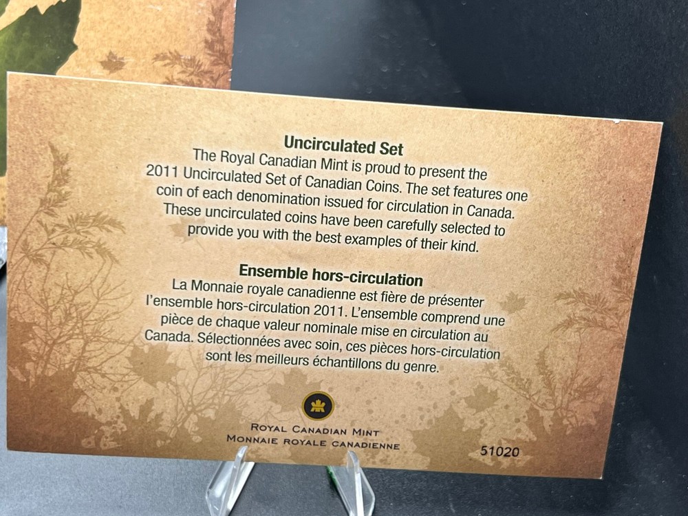 Canada 2011 Uncirculated 6 Coin Set