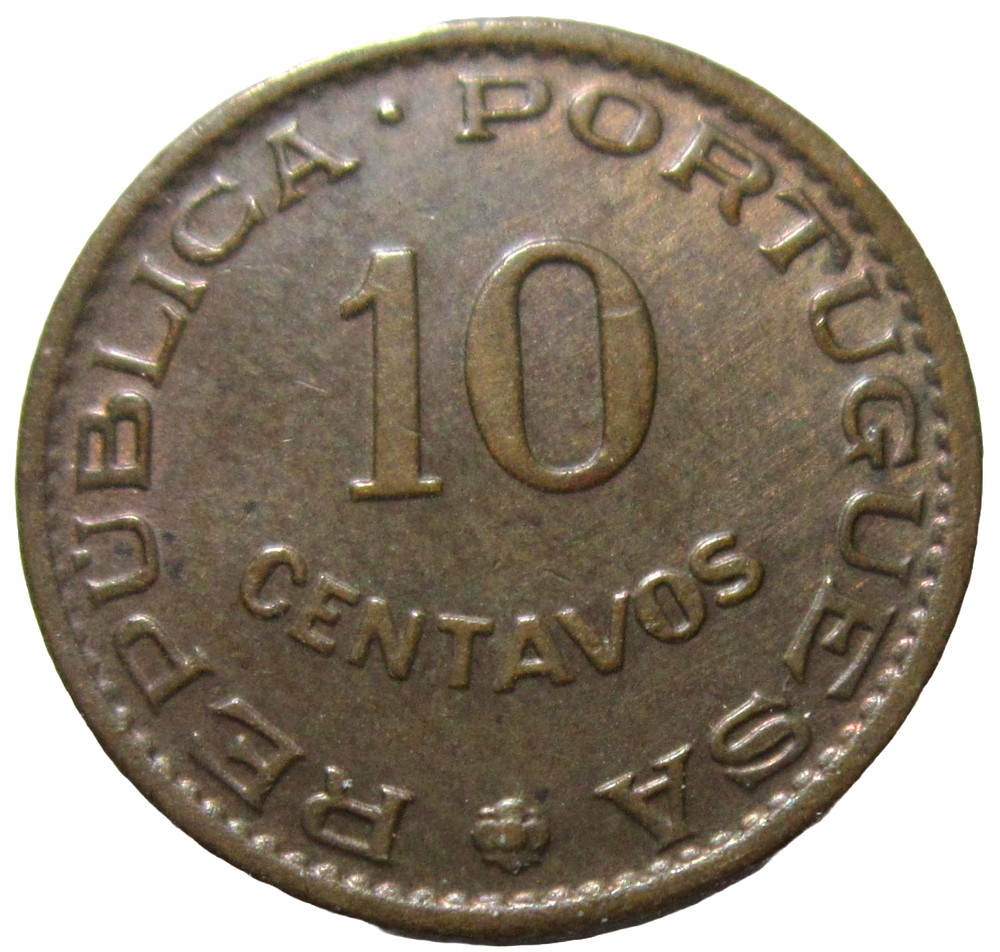 MOZAMBIQUE. 10 CENTAVOS, 1960.