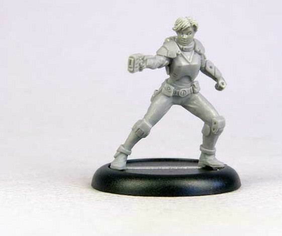 Bombshell Miniatures: Melody Blaze (OOP METAL)