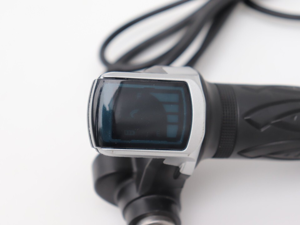 24V electric scooter throttle handle with keylock power indicator light