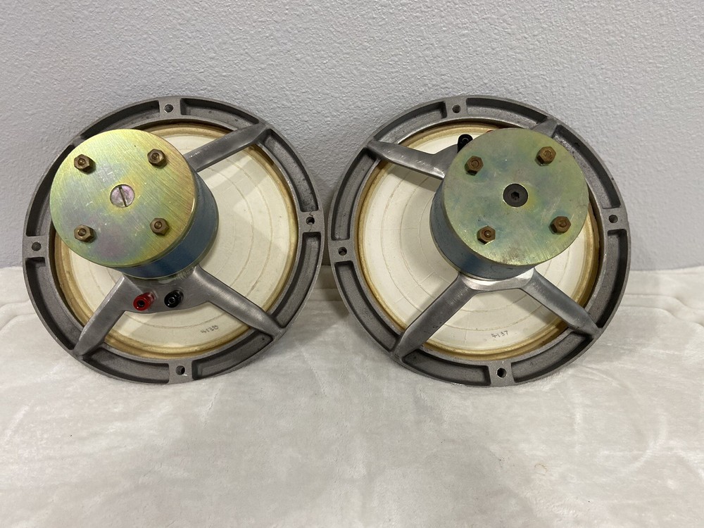 Pair HARTLEY - LUTH 220 MSG Pull Range ALNICO 10inch Speakers