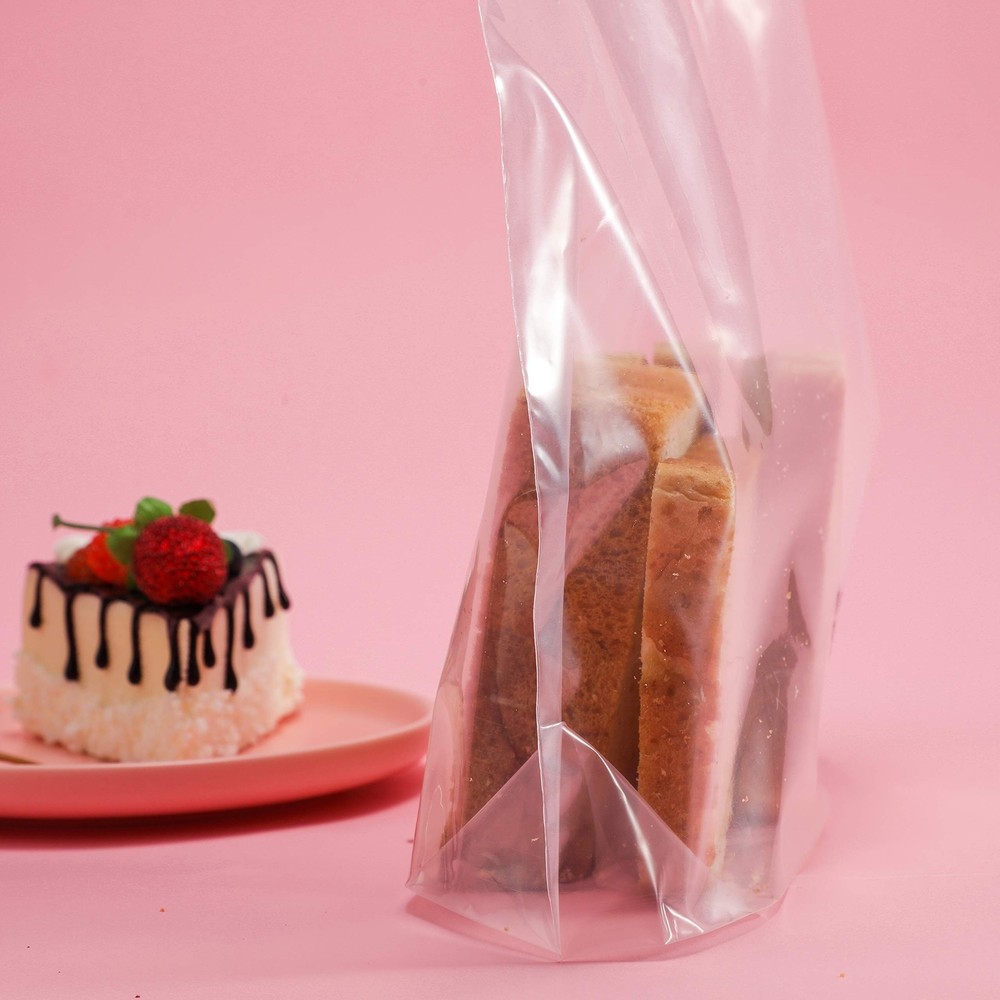50 Small Slider Storage Bags with Expandable Bottom, Easy Secure Slide, Zero ...