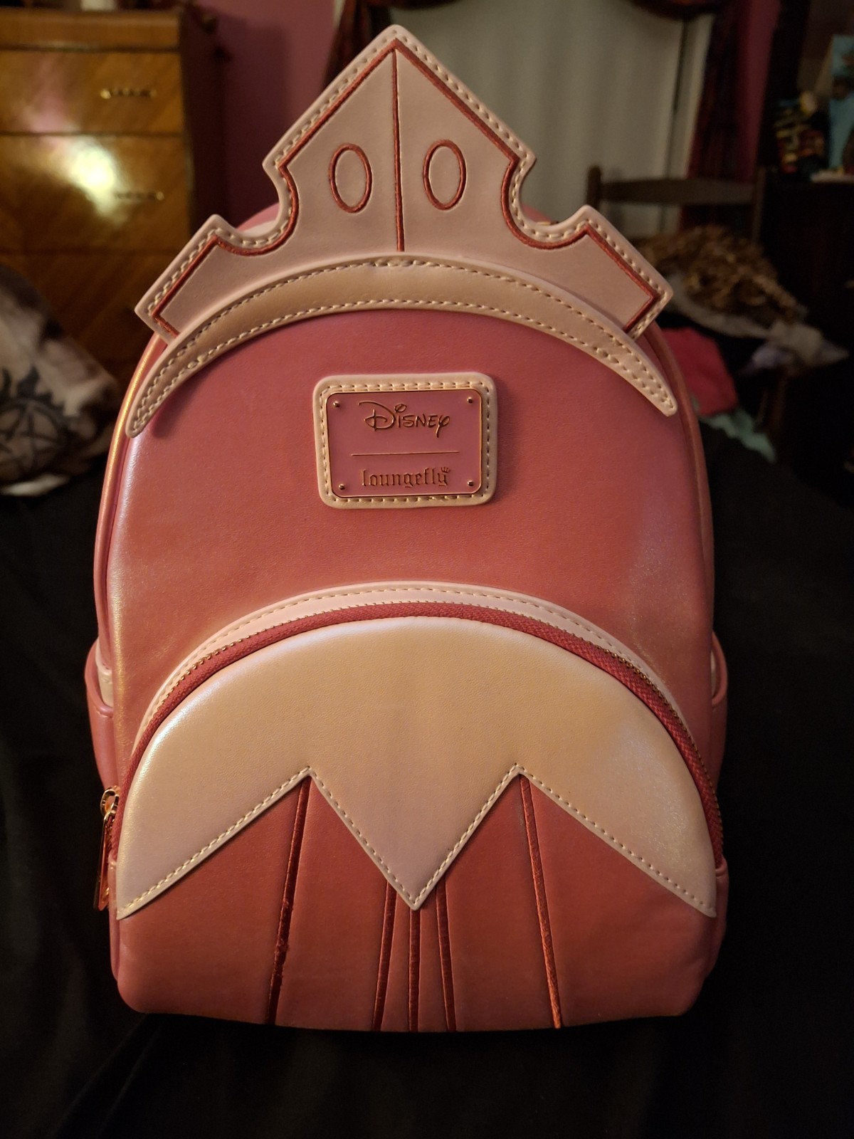 NWT, DISNEY PRINCESS SLEEPING BEAUTY AURORA, LOUNGEFLY BACKPACK. LIMITED EDITION