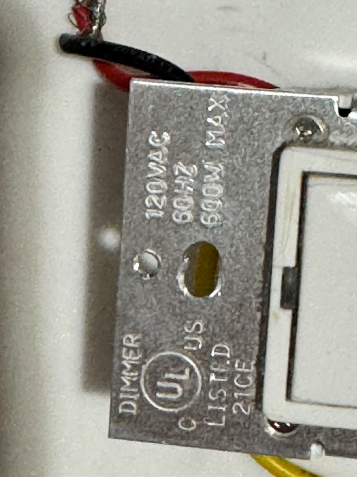 HAI 35A00-1 UPB 600 Watt Dimmer Switch - White