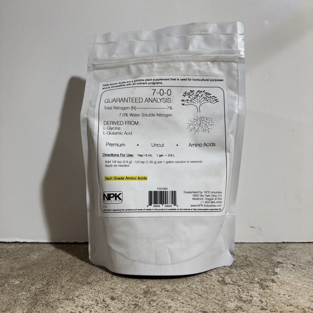 NPK RAW Amino Acids 8oz
