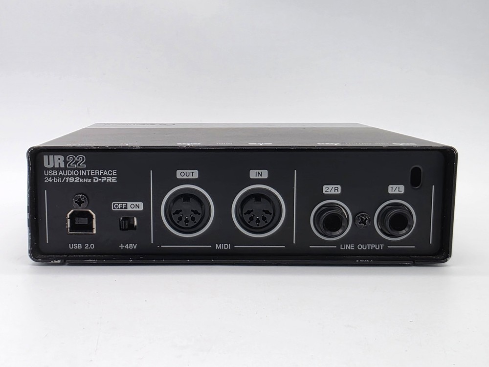 Steinberg UR22 Two Channel USB Audio Interface Tested Working No USB Cord