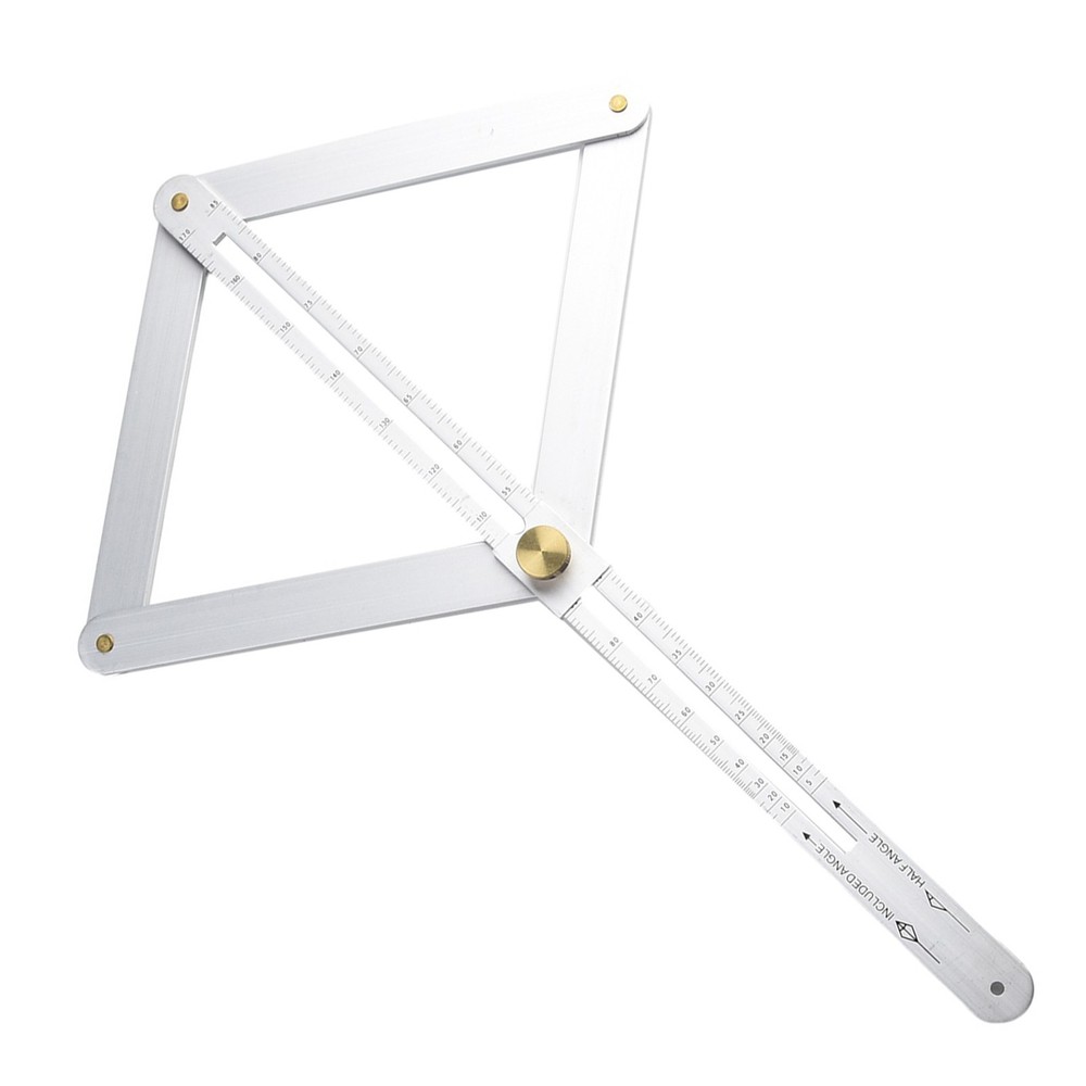 Protractor Square Protractor Foldable Measurements Tool 17.1cm Ceiling