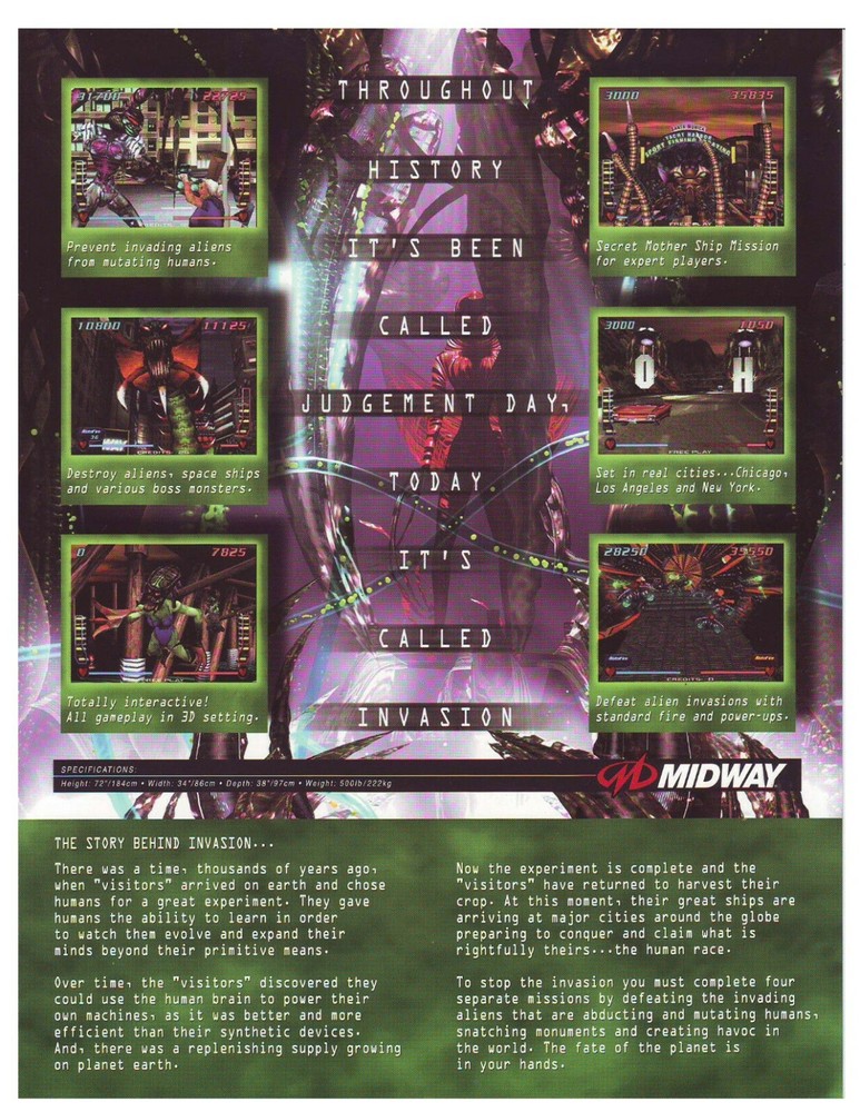 Invasion flyer