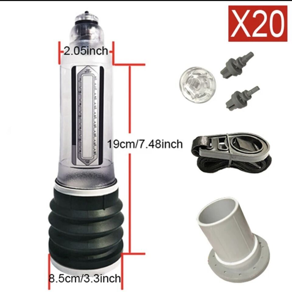 HYDRO X20 X30 X40 XTREME MODEL BATH SHOWER MATE ENLARGEMENT PENIS PUMP EXTENDER