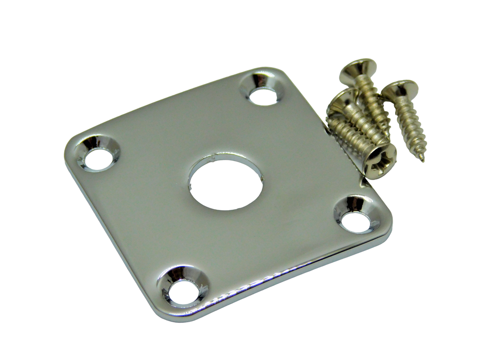 Chrome Square Curved Jack Plate for Gibson®