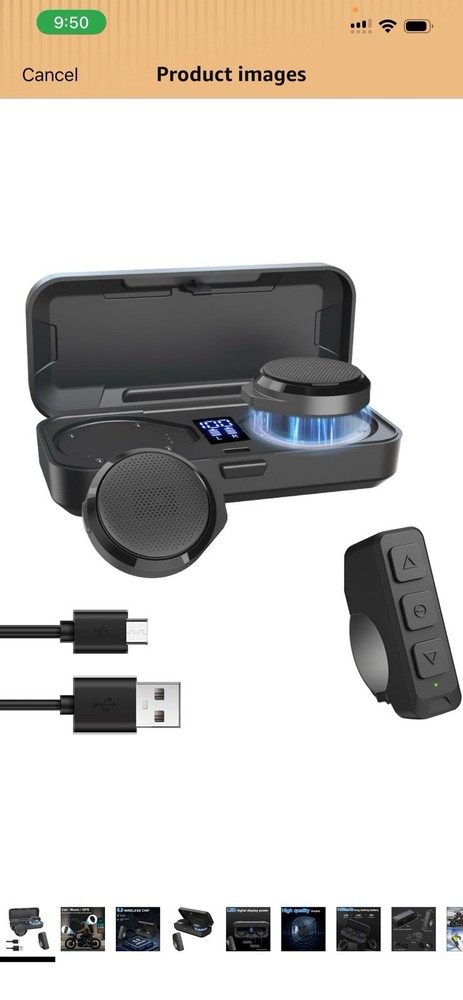 Motorcycle Helmet Bluetooth Headset
