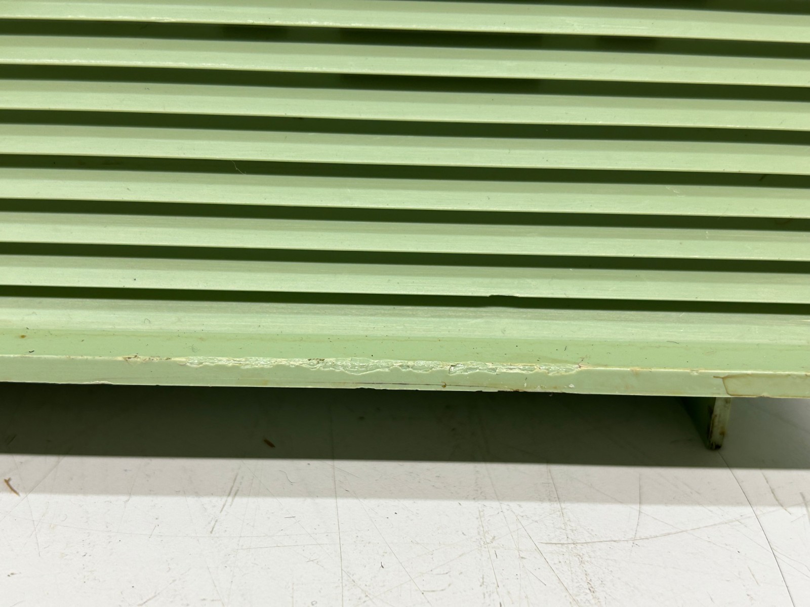 Vtg General Electric Maybe T-103A Mint AM Tube Radio MCM Powers On As Is