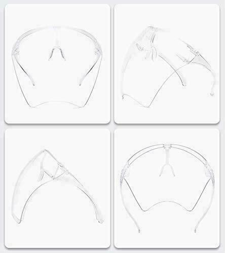 Full Face Covering Protective Face Shield Reusable Goggle Shield