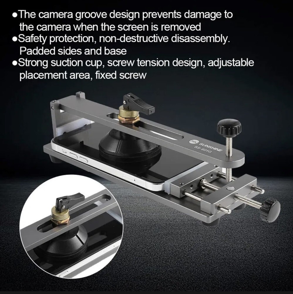 Fixture Open Screen Separator/Split Screen Tool For iPhone XS 12 14 15 Pro Max 8