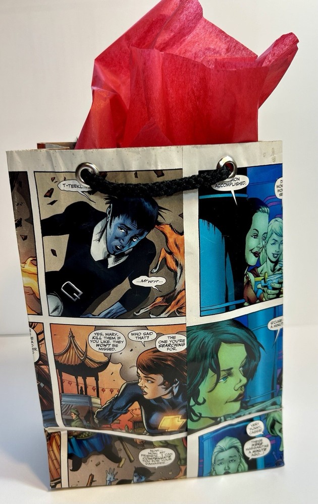 comic book gift bag