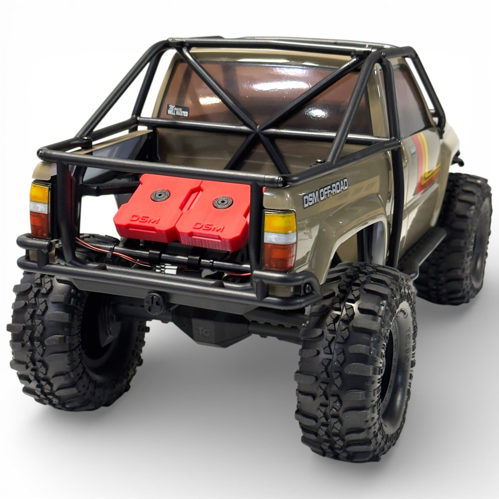 Scale Fuel Can Kit for Axial SCX10 III 1987 Toyota SR5 1/10 Scale Crawler