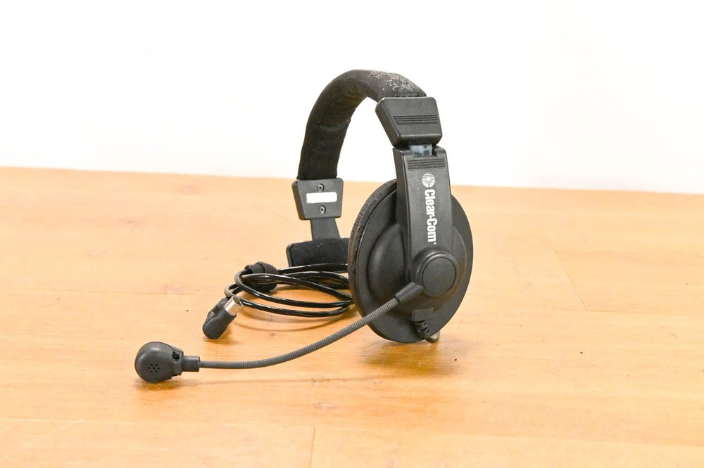Clear-Com CC-15-MD4 Single-Ear Intercom Headset with Mini DIN Connector CG01YL3