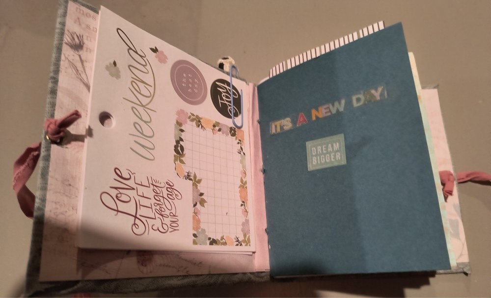 handmade little desk note pad