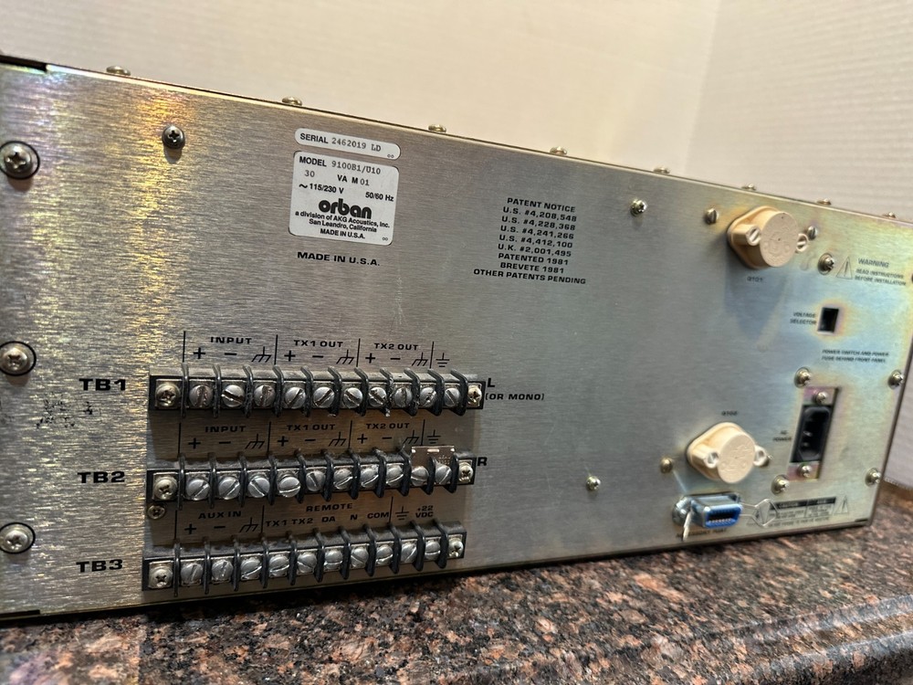 Orban Optimod-AM 9100B Audio Processor 9100B1/U10