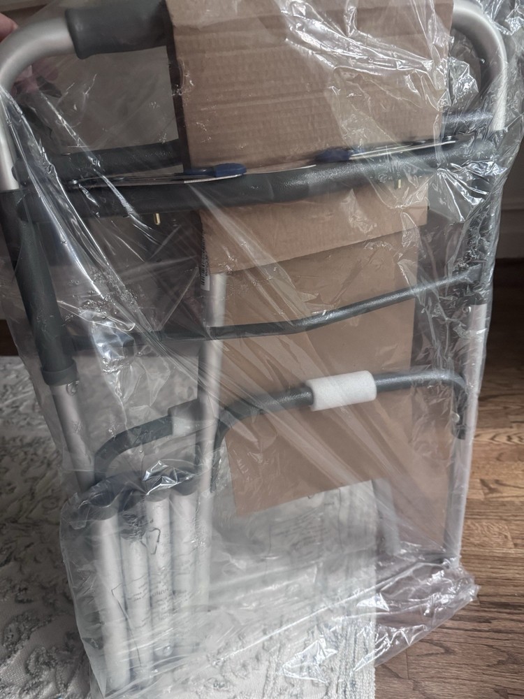 NEW Pro basics Two Button Walker 5” Wheels 300 Pound Capacity