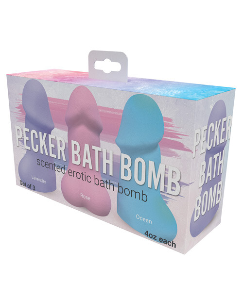 Pecker Bath Bomb Pack Of 3