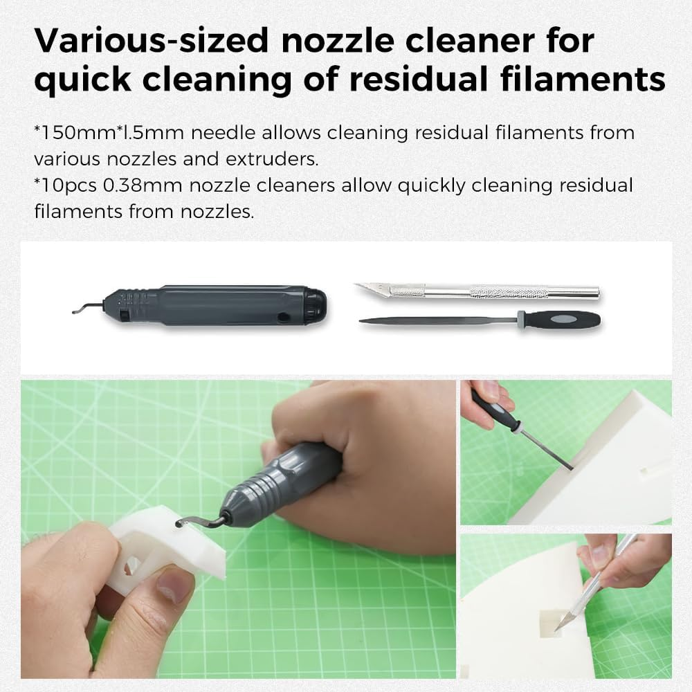 Creality 3D Printer Tool Wrap Kit Pro Assembly/Removal/Filament Cutting Tools