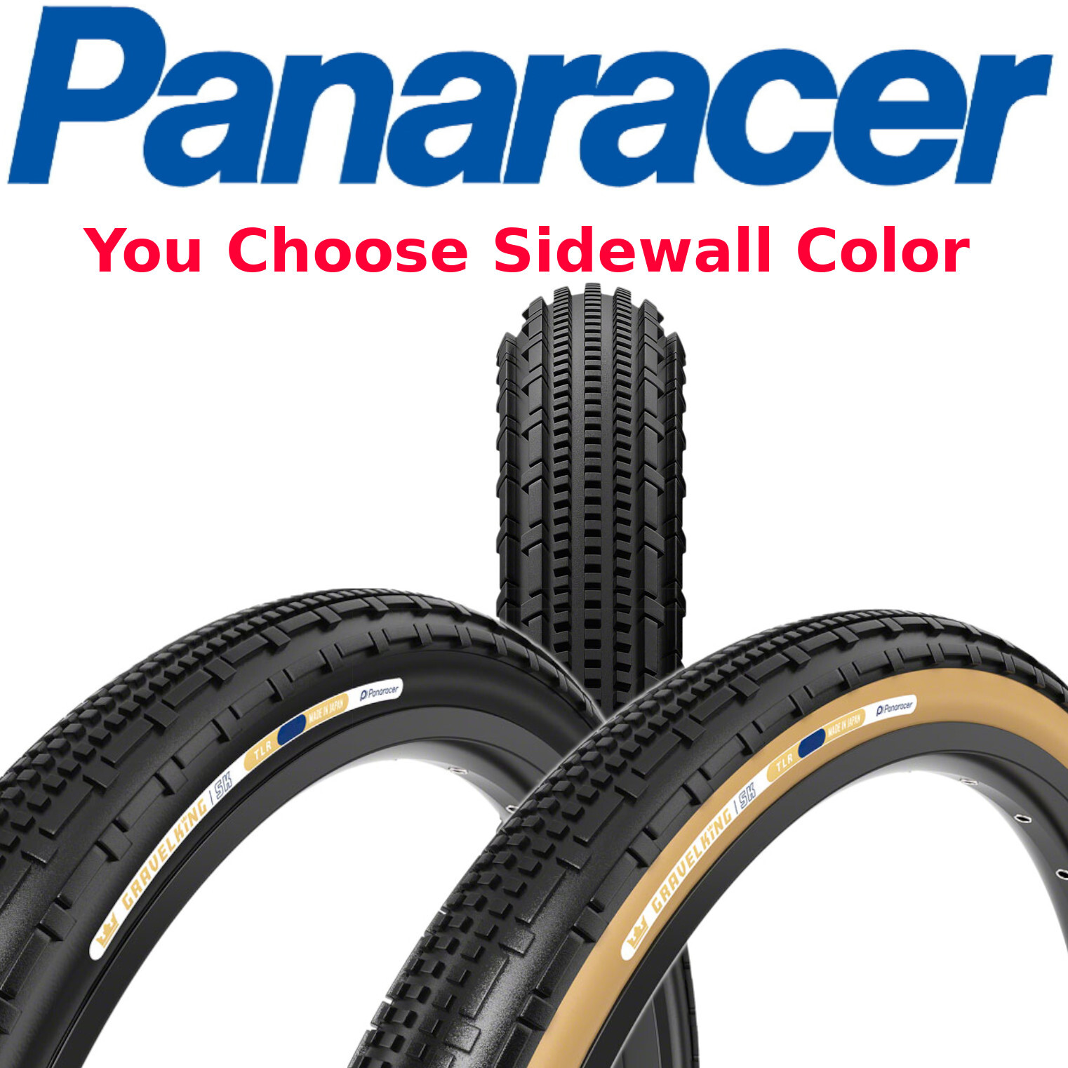 NEW 2024 Panaracer GravelKing SK TLR 700c Bike Folding Tire Tubeless Ready