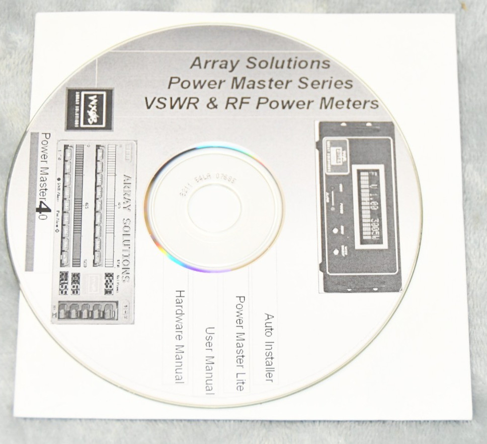 Array Solutions PowerMaster PM-003 Power/SWR Meter With 3KW HF Coupler