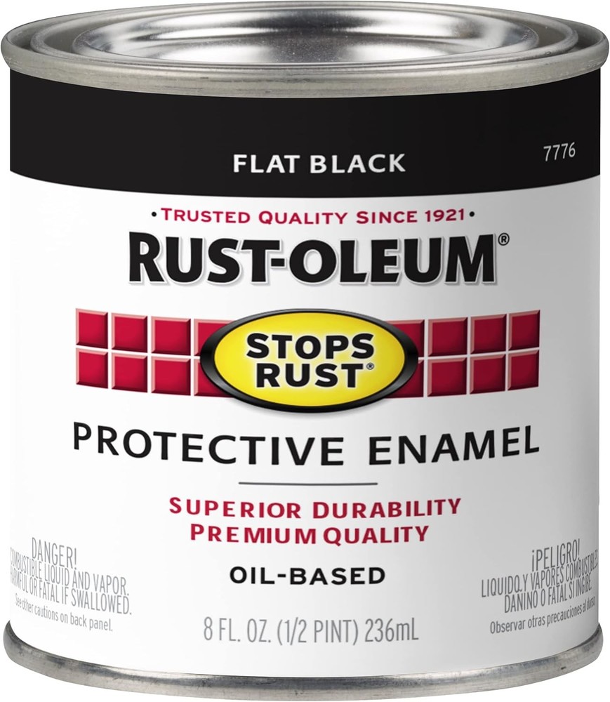 Black Anti Rust Protective Paint