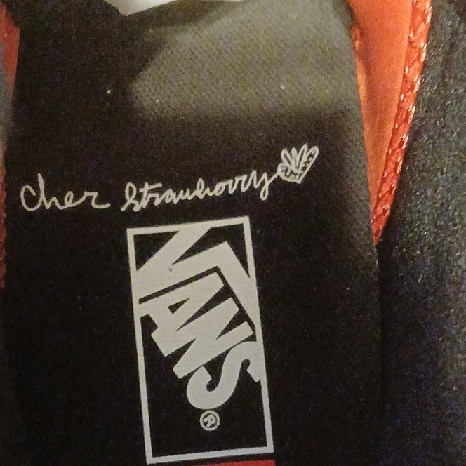Cher Strauberry vans