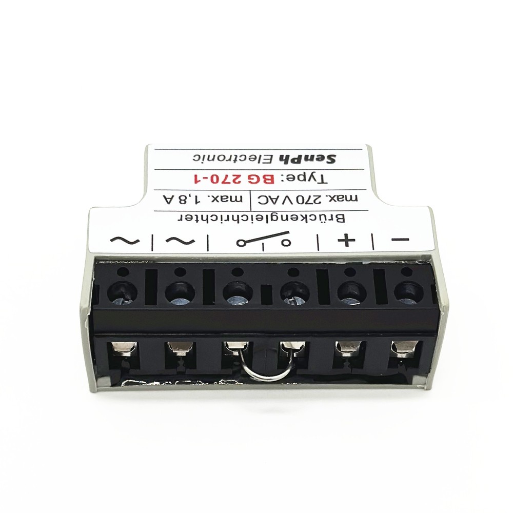 SENPH Brückengleichrichter Type: BG 270-1 270VAC 1,8A Full-Wave rectifier module