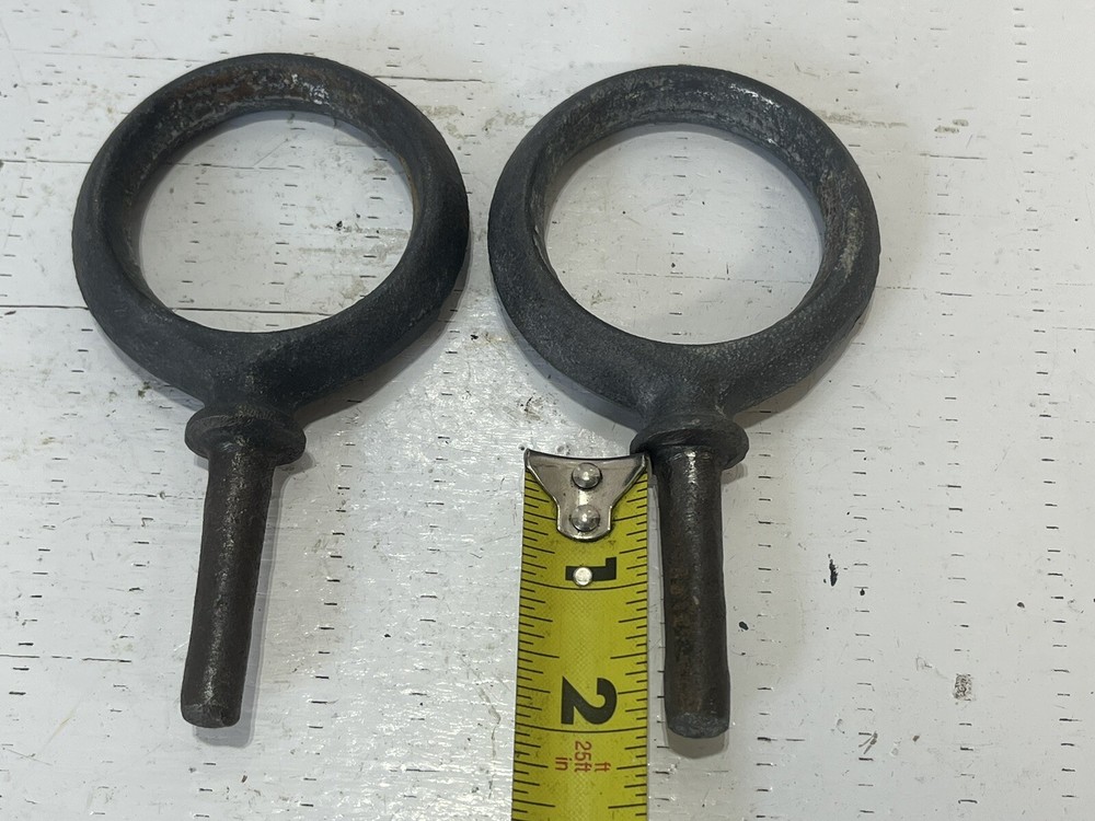 Pair Of Galvanized Oar Locks