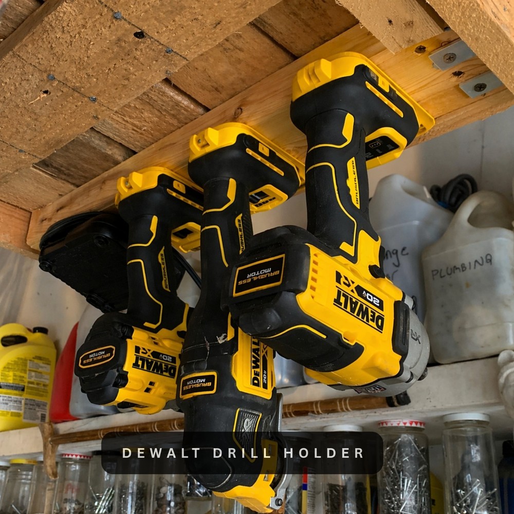 DeWalt Ultimate Garage Organizer System Tool Holder Battery Mount Storage Kit