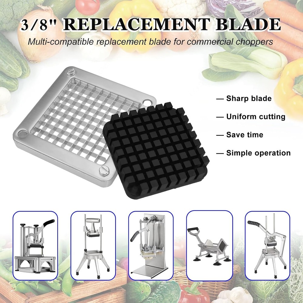 Replacement Chopper 3/8" Blade, Commercial 3/8‘’ blade