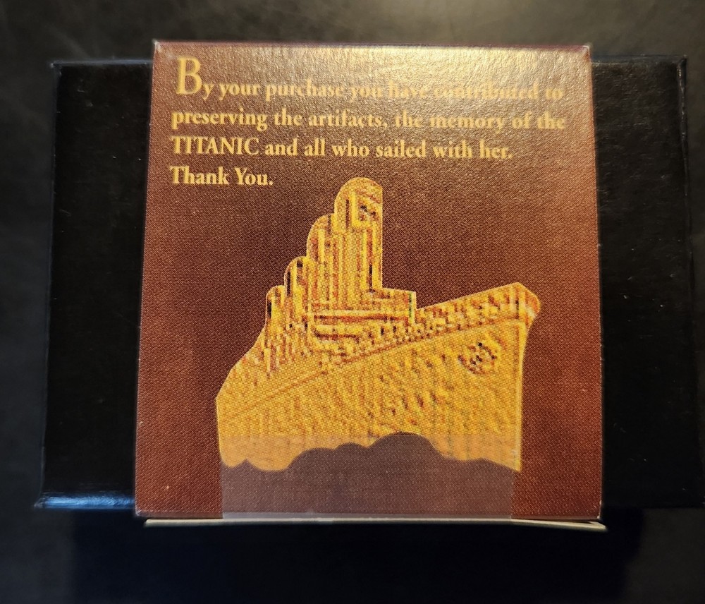 Titanic Coal Authentic With Bonus Item