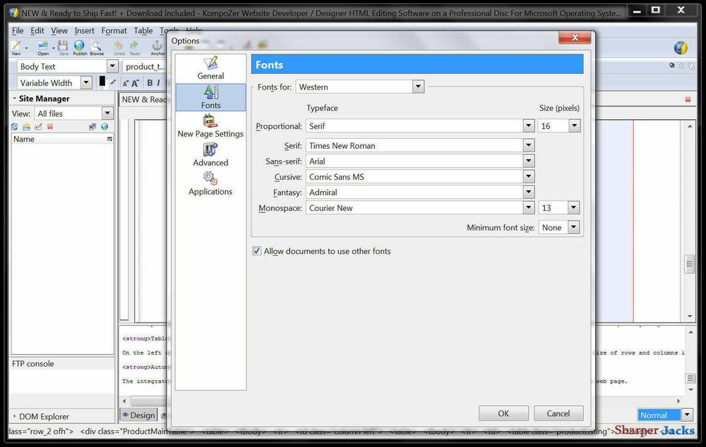 NEW & Fast Ship! KompoZer Website Developer / Designer HTML Editing Software Mac