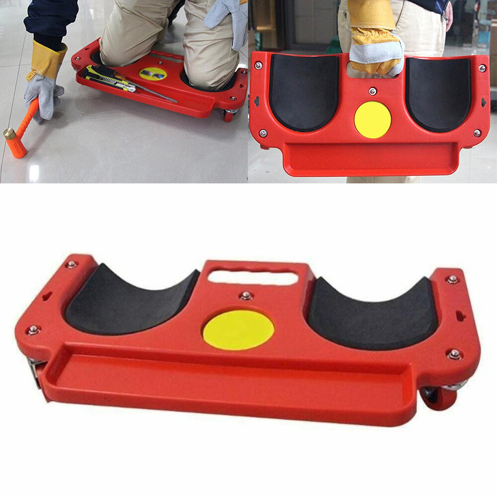 Rolling Knee Pads Dolly With Wheels Creeper Rollers Flooring Construction Work