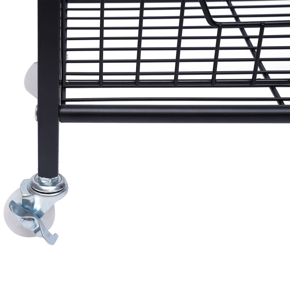 Retail Display Rack, Stand Storage Shelf, Fruit Vegetable Snack Storage Shelf
