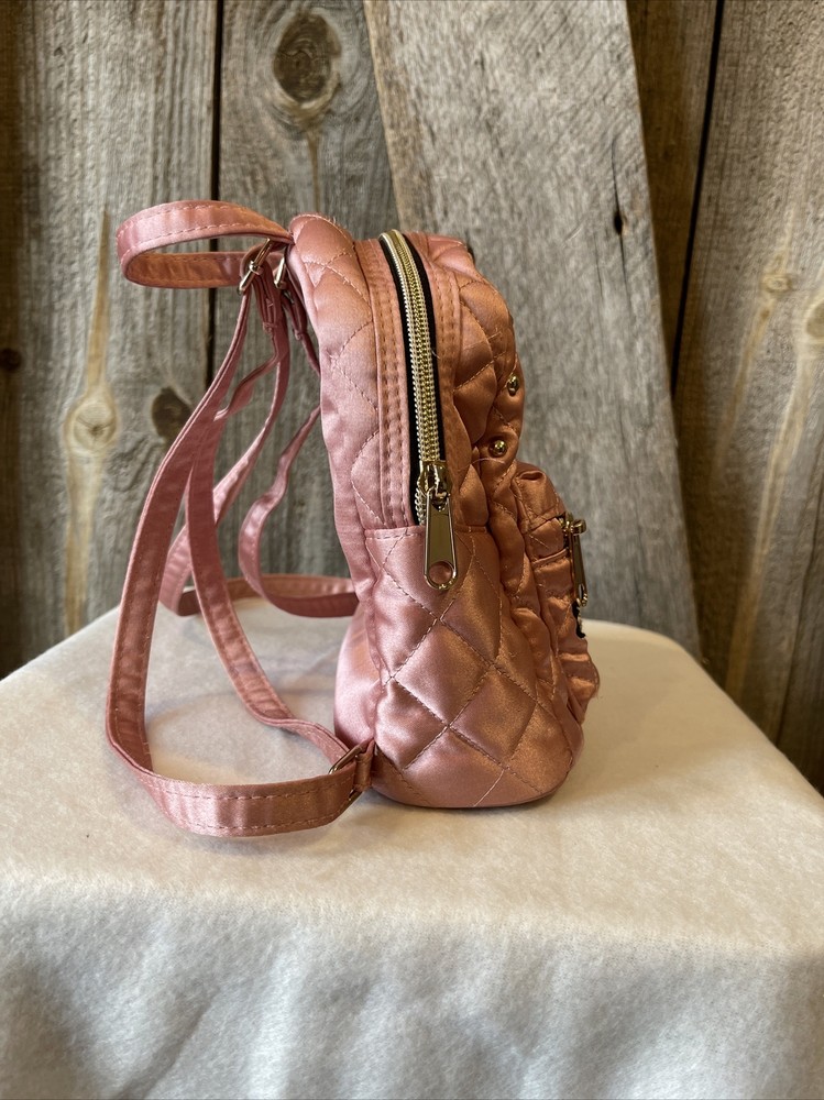 The Childrens Place Pink Patch Mini Quilted Backpack