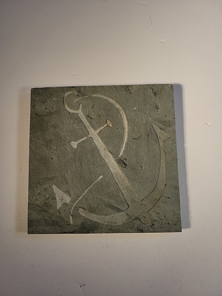 Nautical Anchor Tile Kitchen Trivet