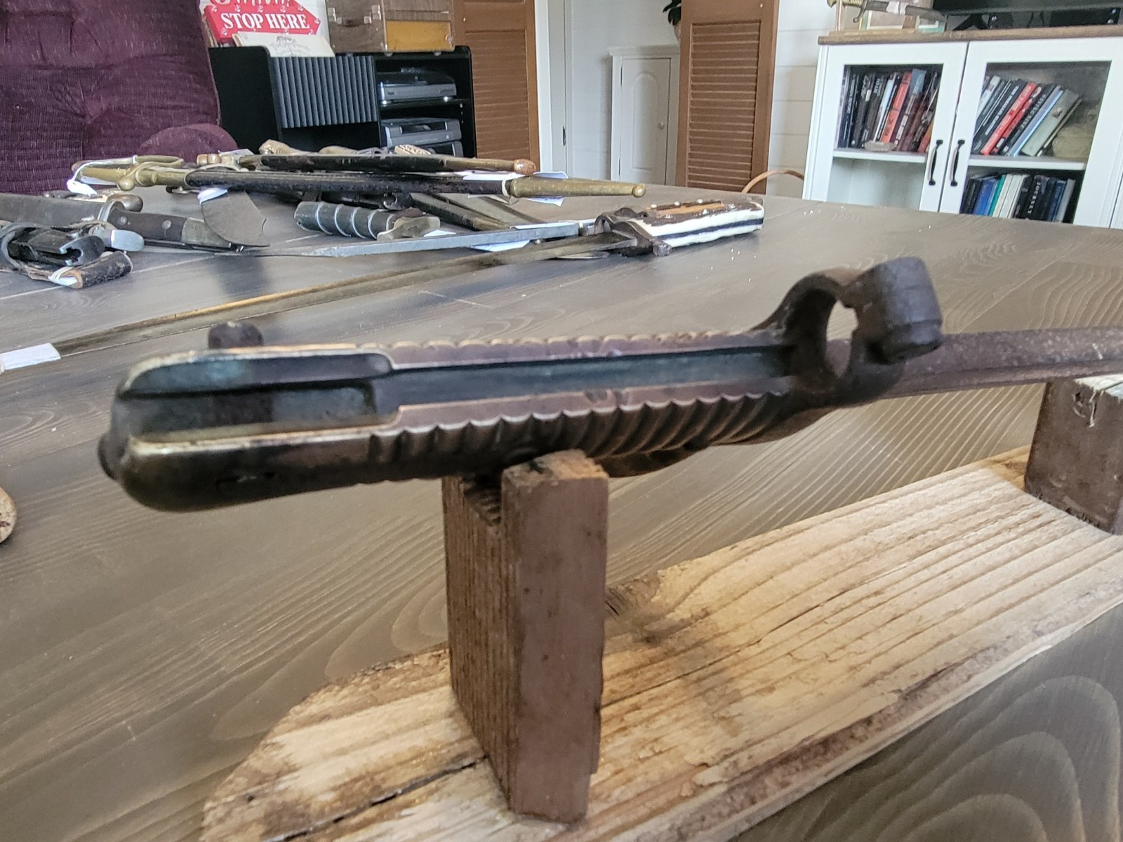 Modified M. 1866, French, Chassepot Bayonet Fighting Knife