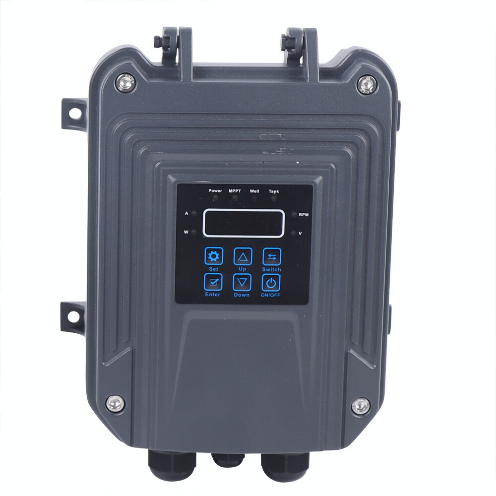 3in 24V DC Deep Well Solar Water Pump Submersible Max Head 100m/ 328ft+MPPT 270W